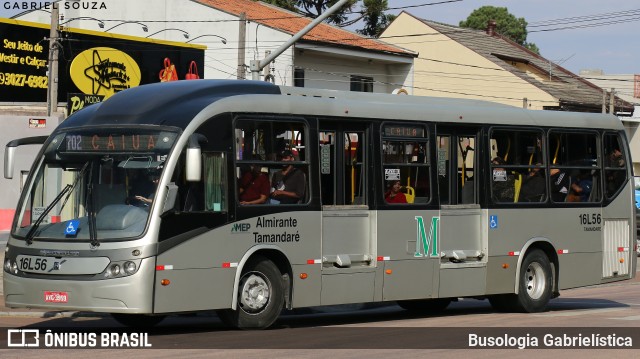 Viação Tamandaré 16L56 na cidade de Curitiba, Paraná, Brasil, por Busologia Gabrielística. Número da foto: #12259092.