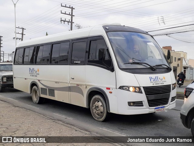 Paff Tur Fretamento e Turismo MHM6E20 na cidade de Itajaí, Santa Catarina, Brasil, por Jonatan Eduardo Jurk Ramos. Número da foto: #12260322.