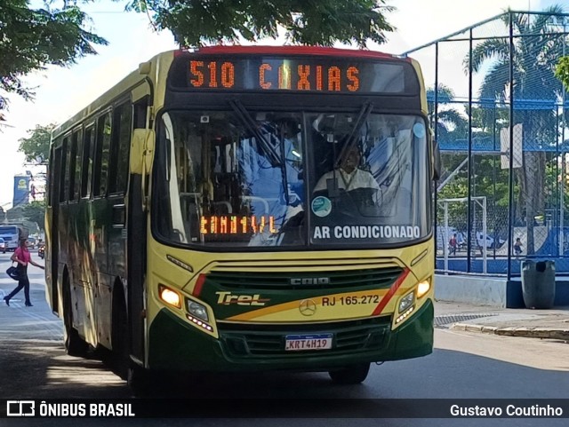 TREL - Transturismo Rei RJ 165.272 na cidade de Duque de Caxias, Rio de Janeiro, Brasil, por Gustavo Coutinho. Número da foto: #12260344.