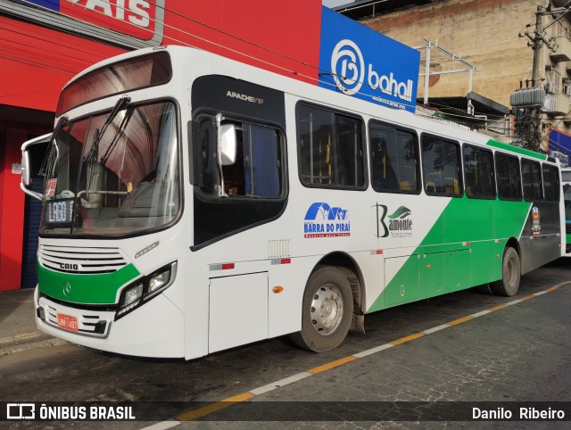 Bamonte Transportes 1487 na cidade de Barra do Piraí, Rio de Janeiro, Brasil, por Danilo  Ribeiro. Número da foto: #12259270.
