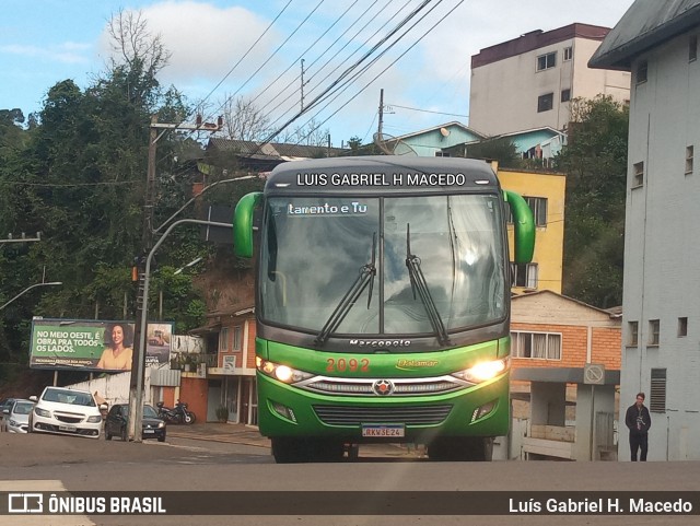 Dalamar Fretamento e Turismo 2092 na cidade de Seara, Santa Catarina, Brasil, por Luís Gabriel H. Macedo. Número da foto: #12259292.