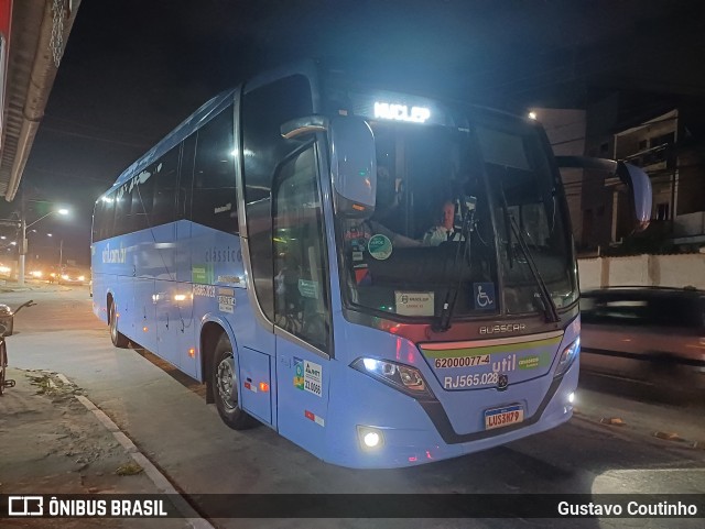UTIL - União Transporte Interestadual de Luxo 9014 na cidade de Duque de Caxias, Rio de Janeiro, Brasil, por Gustavo Coutinho. Número da foto: #12260349.