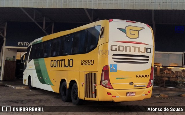 Empresa Gontijo de Transportes 18880 na cidade de Luz, Minas Gerais, Brasil, por Afonso de Sousa. Número da foto: #12259398.