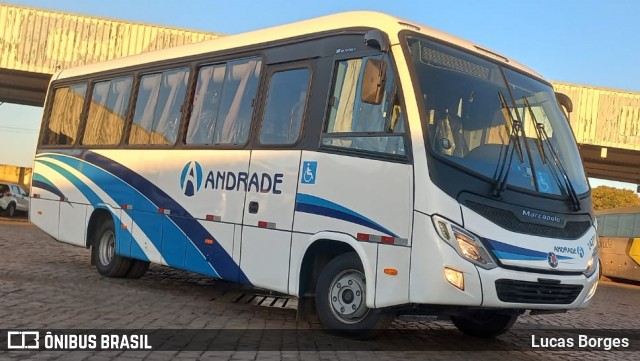 Viação Andrade 14200 na cidade de Araxá, Minas Gerais, Brasil, por Lucas Borges . Número da foto: #12259702.