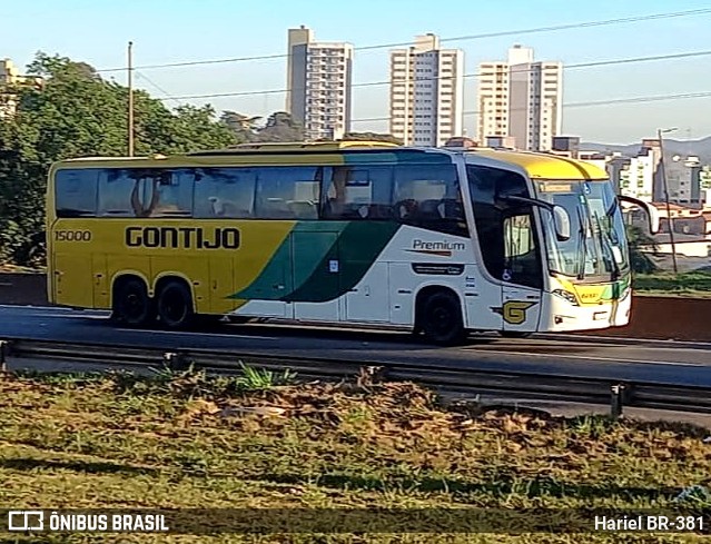 Empresa Gontijo de Transportes 15000 na cidade de Betim, Minas Gerais, Brasil, por Hariel BR-381. Número da foto: #12260488.