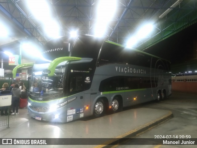 Viação Garcia 88177 na cidade de São Paulo, São Paulo, Brasil, por Manoel Junior. Número da foto: #12261453.