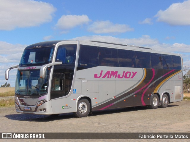 Viação Jam Joy 10921 na cidade de Vitória da Conquista, Bahia, Brasil, por Fabrício Portella Matos. Número da foto: #12260916.