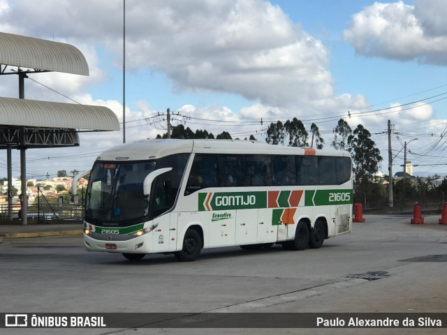 Empresa Gontijo de Transportes 21605 na cidade de Betim, Minas Gerais, Brasil, por Paulo Alexandre da Silva. Número da foto: #12260910.