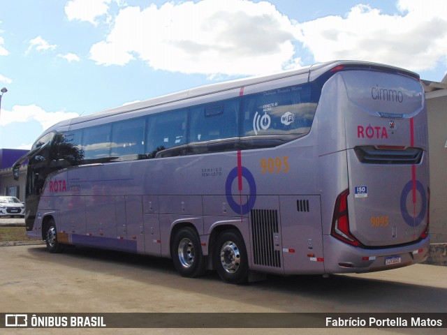 Rota Transportes Rodoviários 9095 na cidade de Vitória da Conquista, Bahia, Brasil, por Fabrício Portella Matos. Número da foto: #12260812.