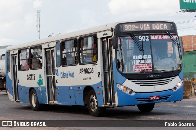 Viação Forte AF-90205 na cidade de Ananindeua, Pará, Brasil, por Fabio Soares. Número da foto: #12260537.