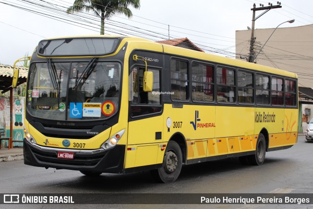 Viação Pinheiral 3007 na cidade de Pinheiral, Rio de Janeiro, Brasil, por Paulo Henrique Pereira Borges. Número da foto: #12261168.