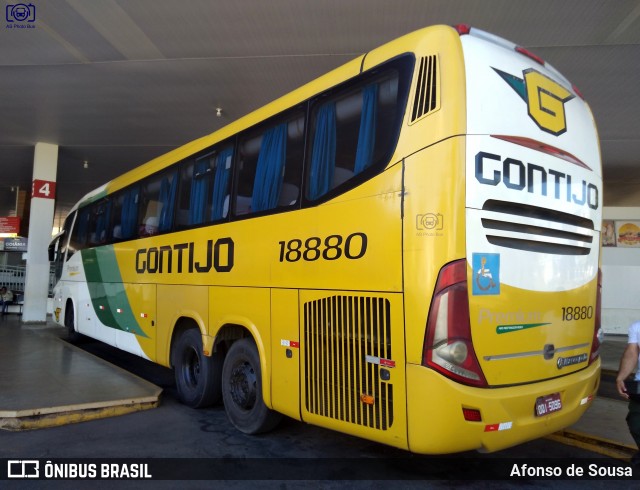 Empresa Gontijo de Transportes 18880 na cidade de Patrocínio, Minas Gerais, Brasil, por Afonso de Sousa. Número da foto: #12259402.