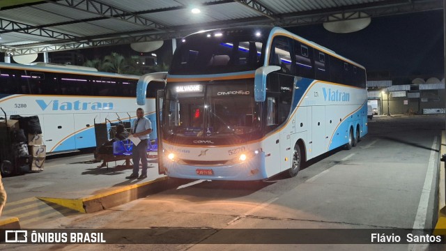 Viatran - Viação TransBrasília 5270 na cidade de Feira de Santana, Bahia, Brasil, por Flávio  Santos. Número da foto: #12260066.