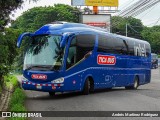 Tica Bus Transportes Internacionales Centroamericanos 129 na cidade de La Uruca, San José, San José, Costa Rica, por Andrés Martínez Rodríguez. Número da foto: #:id.