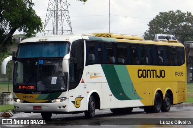 Empresa Gontijo de Transportes 14905 na cidade de Vitória, Espírito Santo, Brasil, por Lucas Oliveira. Número da foto: #12216394.
