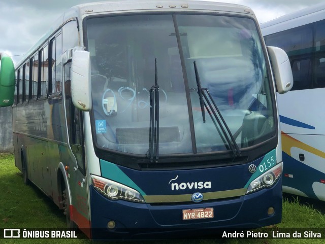 Novisa Transportes Rodoviários e Serviços 0155 na cidade de Amargosa, Bahia, Brasil, por André Pietro  Lima da Silva. Número da foto: #12216308.