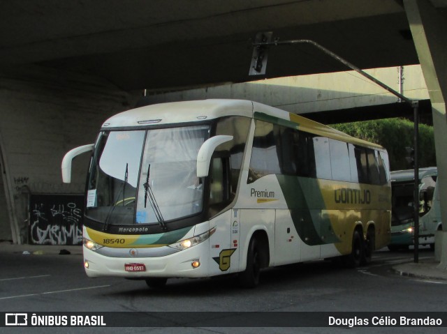 Empresa Gontijo de Transportes 18540 na cidade de Belo Horizonte, Minas Gerais, Brasil, por Douglas Célio Brandao. Número da foto: #12217440.
