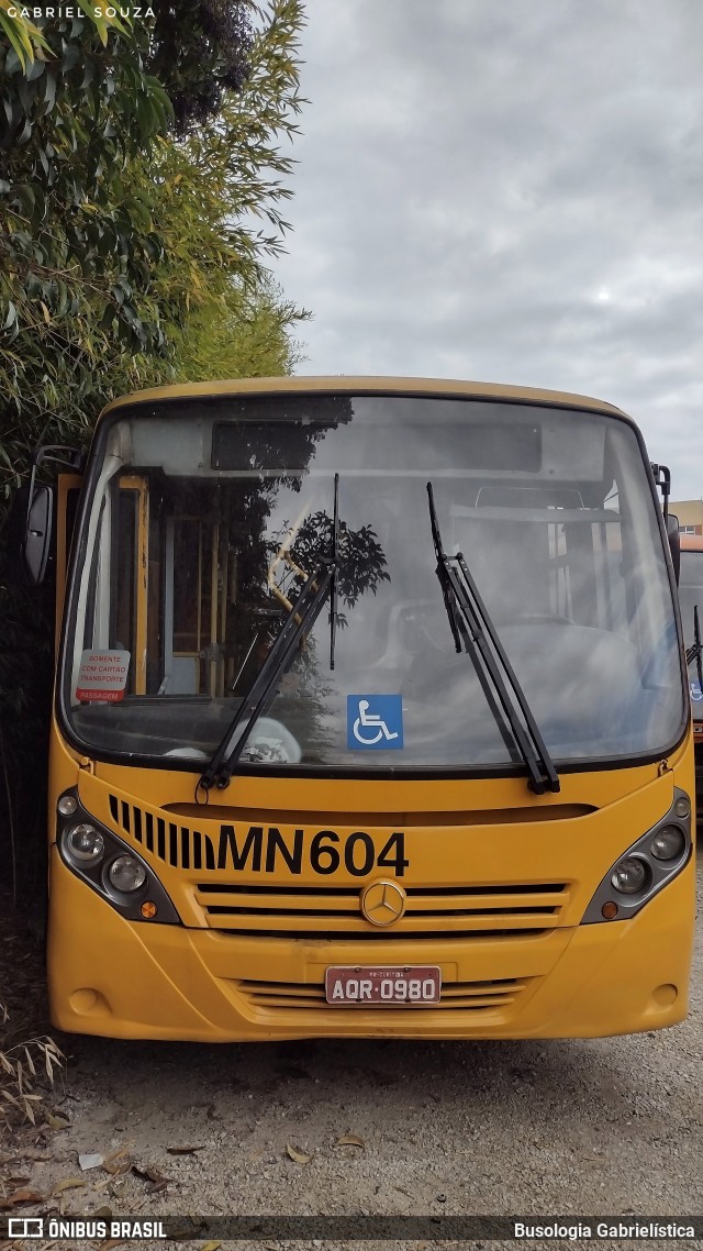 Auto Viação Mercês MN604 na cidade de Curitiba, Paraná, Brasil, por Busologia Gabrielística. Número da foto: #12217699.
