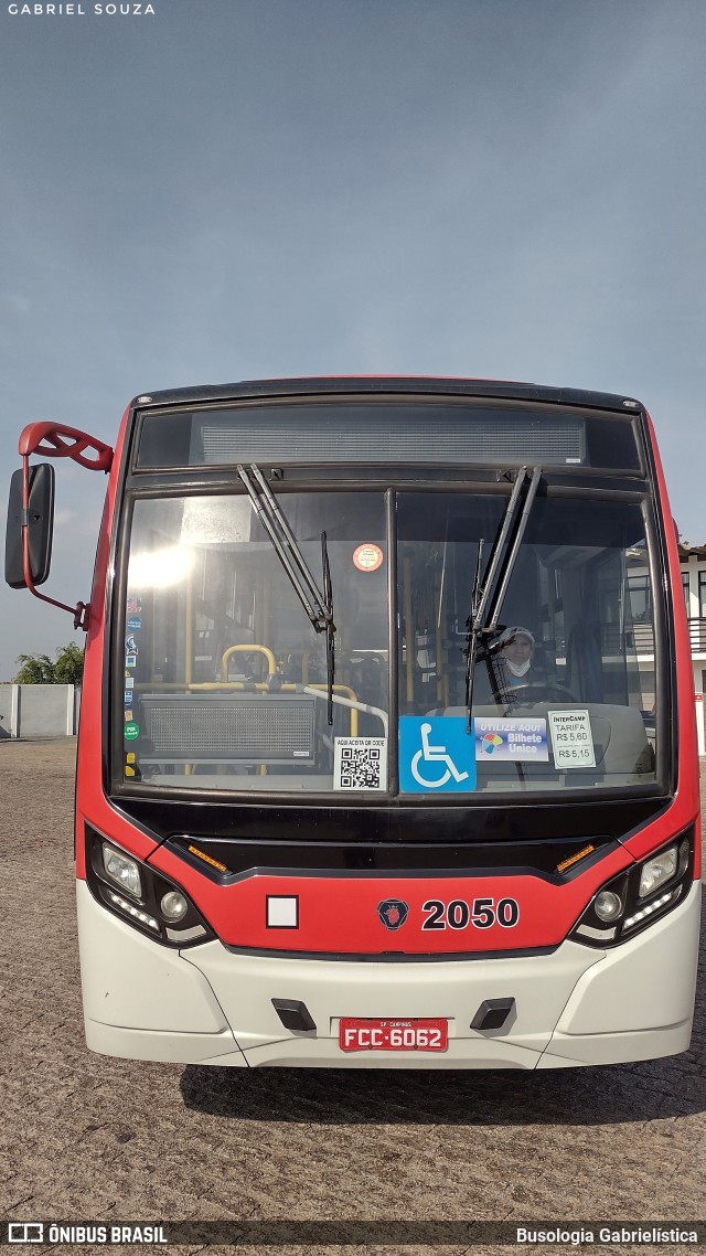 Itajaí Transportes Coletivos 2050 na cidade de Campinas, São Paulo, Brasil, por Busologia Gabrielística. Número da foto: #12217864.