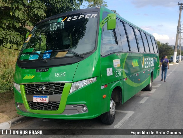 Vesper Transportes 1826 na cidade de Franco da Rocha, São Paulo, Brasil, por Espedito de Brito Gomes. Número da foto: #12217717.