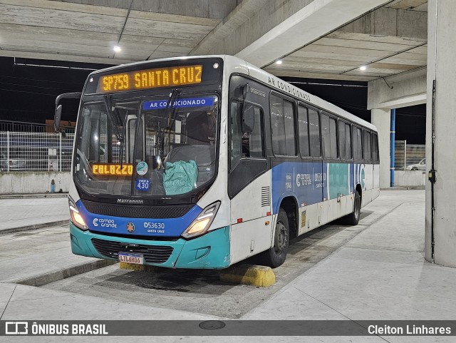Transportes Campo Grande D53630 na cidade de Rio de Janeiro, Rio de Janeiro, Brasil, por Cleiton Linhares. Número da foto: #12216582.
