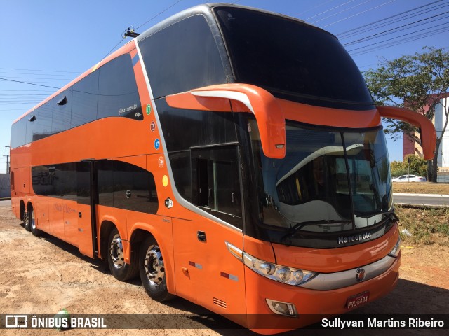 Única Transportes 6434 na cidade de Anápolis, Goiás, Brasil, por Sullyvan Martins Ribeiro. Número da foto: #12217467.