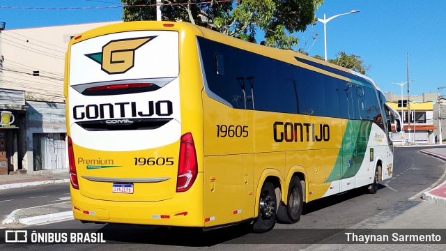 Empresa Gontijo de Transportes 19605 na cidade de Serra, Espírito Santo, Brasil, por Thaynan Sarmento. Número da foto: #12216457.