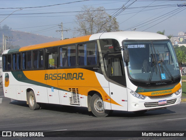 Viação Bassamar 179 na cidade de Juiz de Fora, Minas Gerais, Brasil, por Mattheus Bassamar. Número da foto: #12215817.