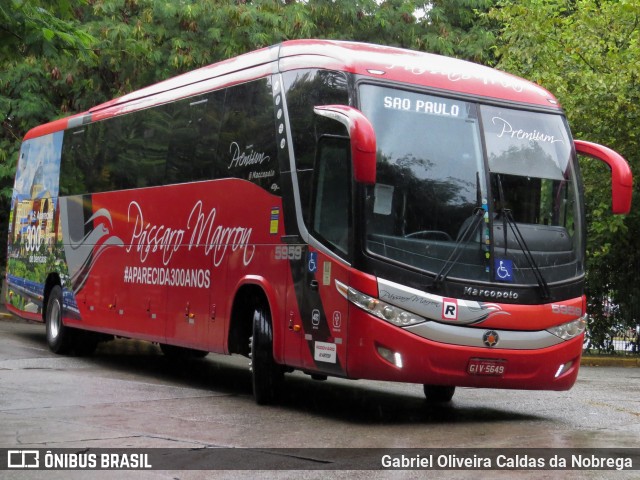 Empresa de Ônibus Pássaro Marron 5959 na cidade de São Paulo, São Paulo, Brasil, por Gabriel Oliveira Caldas da Nobrega. Número da foto: #12215804.