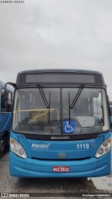 Biguaçu Transportes Coletivos Administração e Participação 1118 na cidade de Florianópolis, Santa Catarina, Brasil, por Busologia Gabrielística. Número da foto: #12217893.
