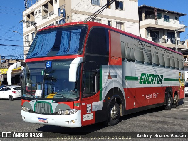 Eucatur - Empresa União Cascavel de Transportes e Turismo 4429 na cidade de Balneário Camboriú, Santa Catarina, Brasil, por Andrey  Soares Vassão. Número da foto: #12262001.