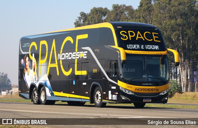 Expresso Nordeste 5970 na cidade de Limeira, São Paulo, Brasil, por Sérgio de Sousa Elias. Número da foto: #12264139.