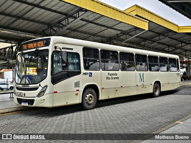Viação Nobel 31263 na cidade de Fazenda Rio Grande, Paraná, Brasil, por Matheus Bueno. Número da foto: #12263445.