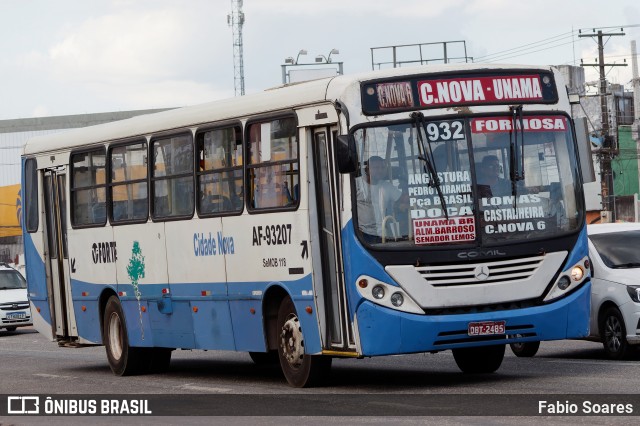 Viação Forte AF-93207 na cidade de Ananindeua, Pará, Brasil, por Fabio Soares. Número da foto: #12263079.