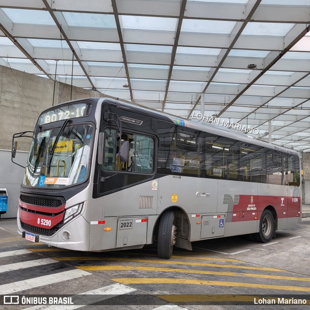 Auto Viação Transcap >> Auto Bless Transportes 8 5290 na cidade de São Paulo, São Paulo, Brasil, por Lohan Mariano. Número da foto: #12262354.