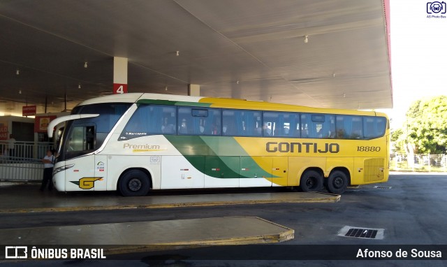 Empresa Gontijo de Transportes 18880 na cidade de Patrocínio, Minas Gerais, Brasil, por Afonso de Sousa. Número da foto: #12262129.