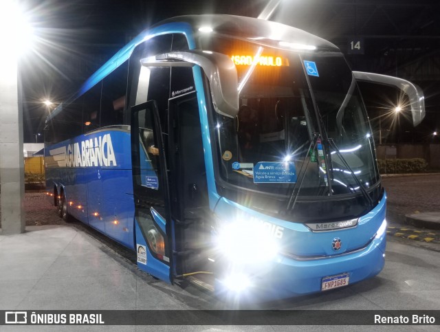 Viação Águia Branca 14016 na cidade de Juiz de Fora, Minas Gerais, Brasil, por Renato Brito. Número da foto: #12263522.