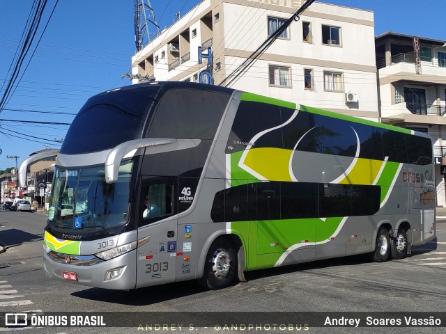 Brasil Sul Linhas Rodoviárias 3013 na cidade de Balneário Camboriú, Santa Catarina, Brasil, por Andrey  Soares Vassão. Número da foto: #12262014.