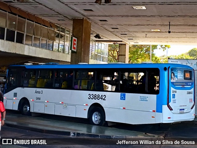Urbi Mobilidade Urbana 338842 na cidade de Brasília, Distrito Federal, Brasil, por Jefferson Willian da Silva de Sousa. Número da foto: #12262806.