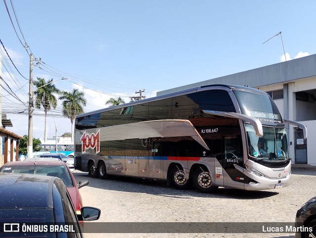 Auto Viação 1001 RJ 108.647 na cidade de Campos dos Goytacazes, Rio de Janeiro, Brasil, por Lucas Martins. Número da foto: #12262087.