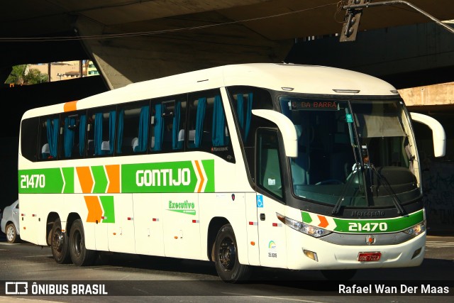 Empresa Gontijo de Transportes 21470 na cidade de Belo Horizonte, Minas Gerais, Brasil, por Rafael Wan Der Maas. Número da foto: #12262931.