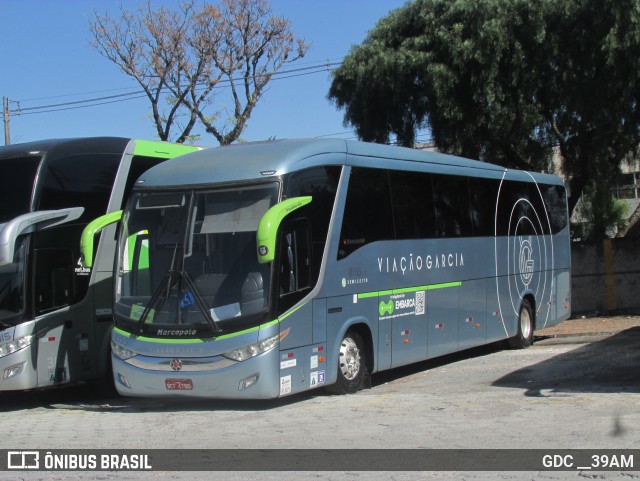 Viação Garcia 8155 na cidade de Curitiba, Paraná, Brasil, por GDC __39AM. Número da foto: #12263188.