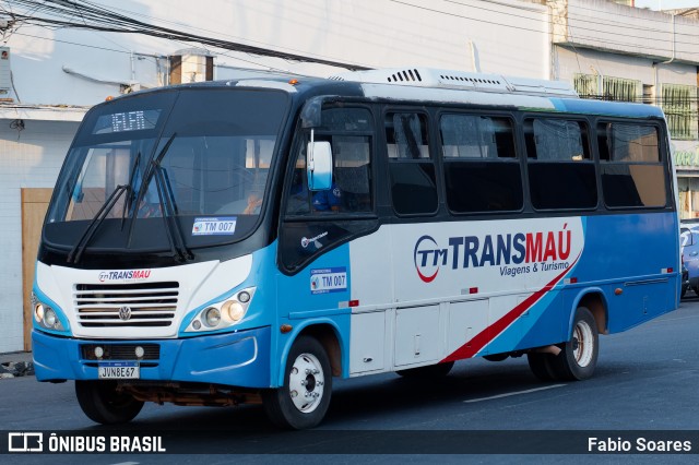 Transmaú Viagens e Turismo TM007 na cidade de Belém, Pará, Brasil, por Fabio Soares. Número da foto: #12263230.
