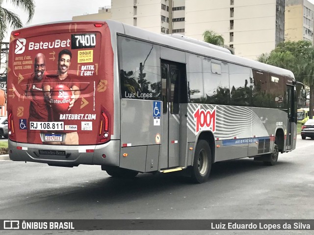 Auto Viação 1001 RJ 108.811 na cidade de Niterói, Rio de Janeiro, Brasil, por Luiz Eduardo Lopes da Silva. Número da foto: #12261960.