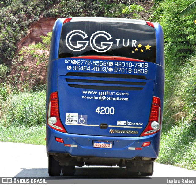 GG Turismo 4200 na cidade de Santos Dumont, Minas Gerais, Brasil, por Isaias Ralen. Número da foto: #12264153.