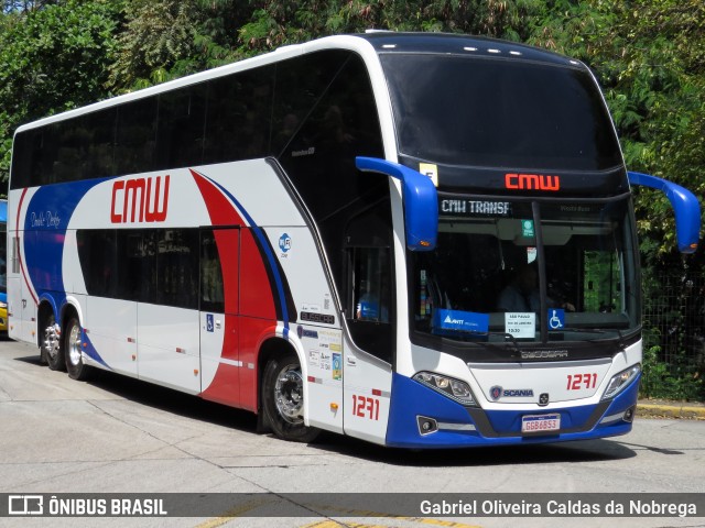 CMW Transportes 1271 na cidade de São Paulo, São Paulo, Brasil, por Gabriel Oliveira Caldas da Nobrega. Número da foto: #12263231.