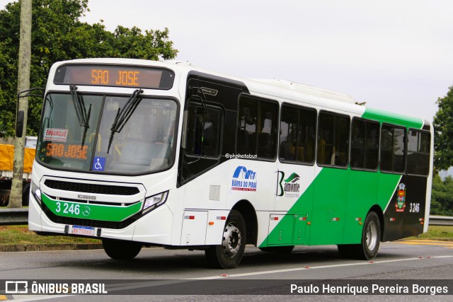 Bamonte Transportes 3 246 na cidade de Barra do Piraí, Rio de Janeiro, Brasil, por Paulo Henrique Pereira Borges. Número da foto: #12263267.