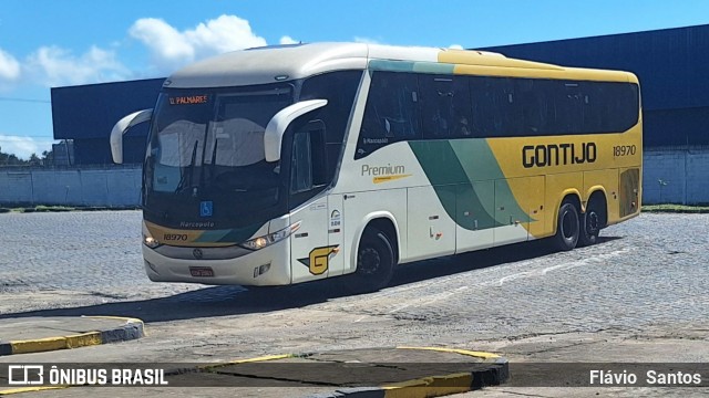 Empresa Gontijo de Transportes 18970 na cidade de Cruz das Almas, Bahia, Brasil, por Flávio  Santos. Número da foto: #12261846.