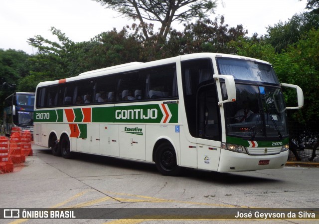 Empresa Gontijo de Transportes 21070 na cidade de São Paulo, São Paulo, Brasil, por José Geyvson da Silva. Número da foto: #12263745.
