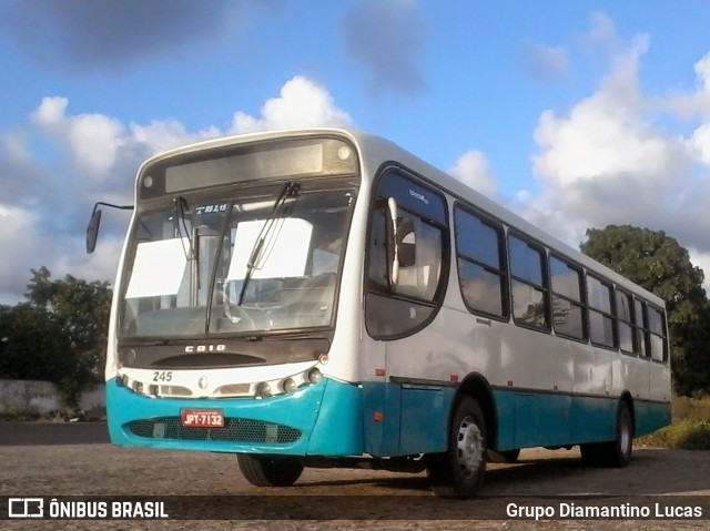 Ônibus Particulares 245 na cidade de Bayeux, Paraíba, Brasil, por Grupo Diamantino Lucas. Número da foto: #12262052.